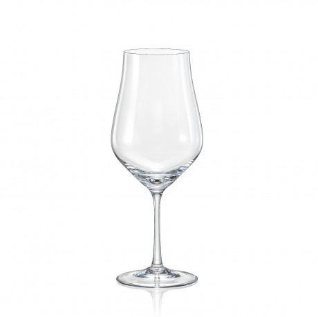 Bohemia Crystal Tulipa 450ml Wine Glass 6 piece set