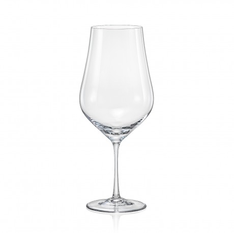 Bohemia Crystal Tulipa 550ml Wine Glass 6 piece set