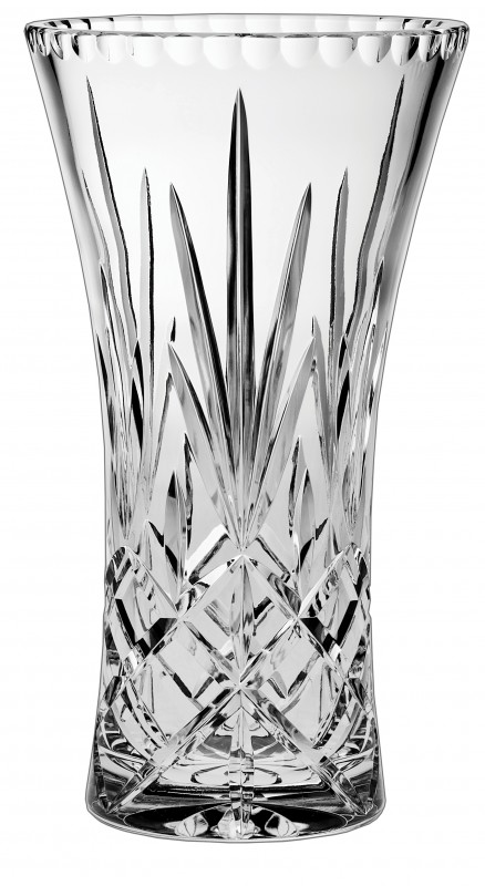 Bohemia Crystal Sheffield Vase  30.5cm