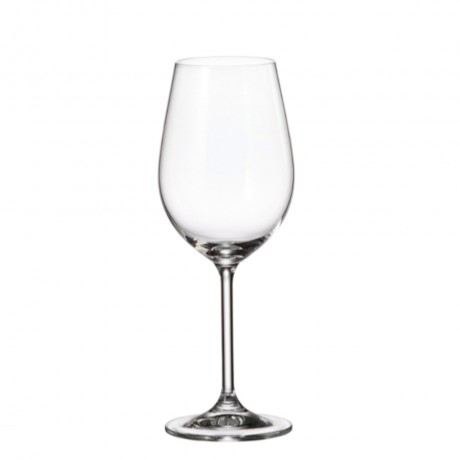 Bohemia Crystal Colibri White Wine 350ml 6pc set